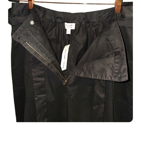 Parachute Black Pant with Cuff Ties XL Wedding Festival Harlem Wideleg 16 PLUS - Picture 11 of 13